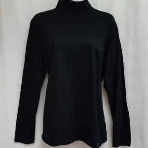 Sleek Black Turtleneck